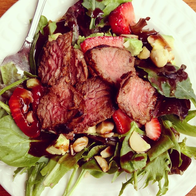 Pineapple Sesame Steak